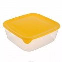 Food container square 1,7L Fresh&Go yellow Food container square 1,7L Fresh&Go yellow