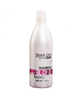 Stapiz Sleek Line skaistalų šampūnas šviesiems plaukams 1000 ml