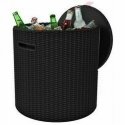 Garden table|storage box Cool Stool brown Garden table|storage box Cool Stool brown
