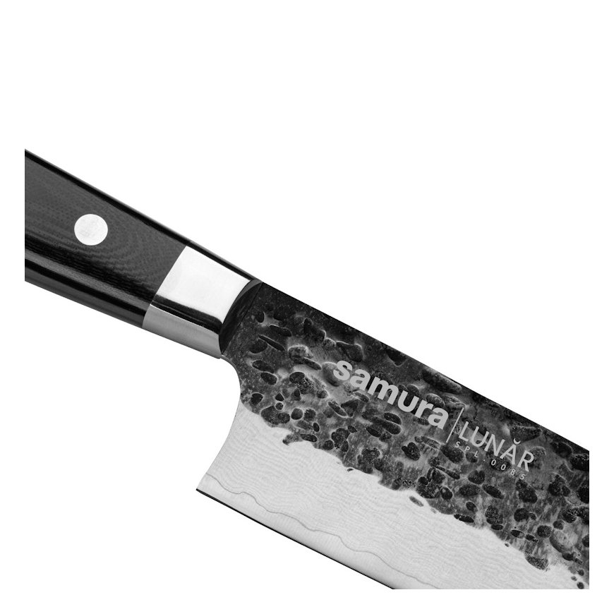 Samura Pro-S Lunar Virtuves Šefa nazis 210mm āmurots Damascus Ja – 4