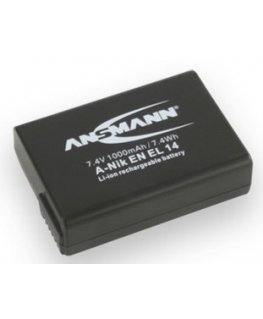 Ansmann A-NIK EN EL 14 Литий-ионная (Li-Ion) 1000 mAh