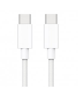 CP CBL5 Плетеной веревки 65W PD USB-C на USB-C Кабель 1m Данных