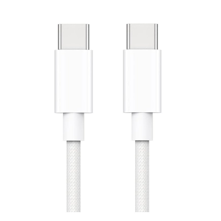 CP CBL5 Плетеной веревки 65W PD USB-C на USB-C Кабель 1m Данных