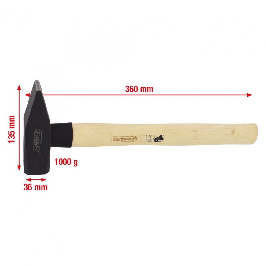 KS Tools 142.1400 āmurs Krustveida ķīļa āmurs