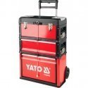 Yato YT-09102 small parts/tool box Aluminum, Metal, Plastic Black, Red