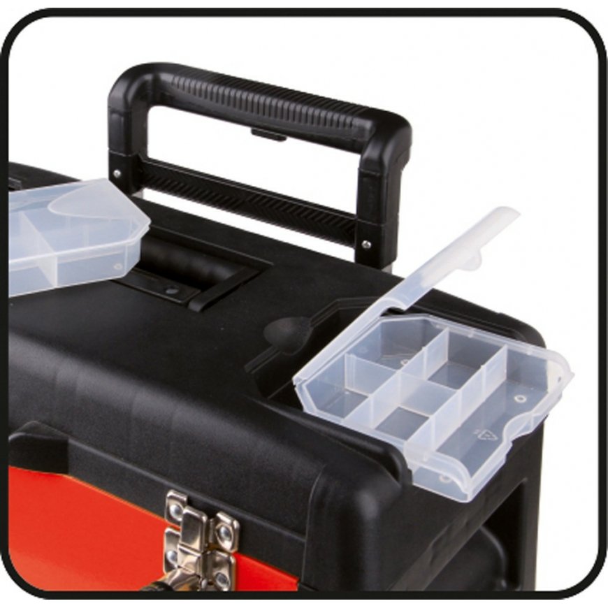 Yato YT-09102 small parts/tool box Aluminum, Metal, Plastic Black, Red – 3