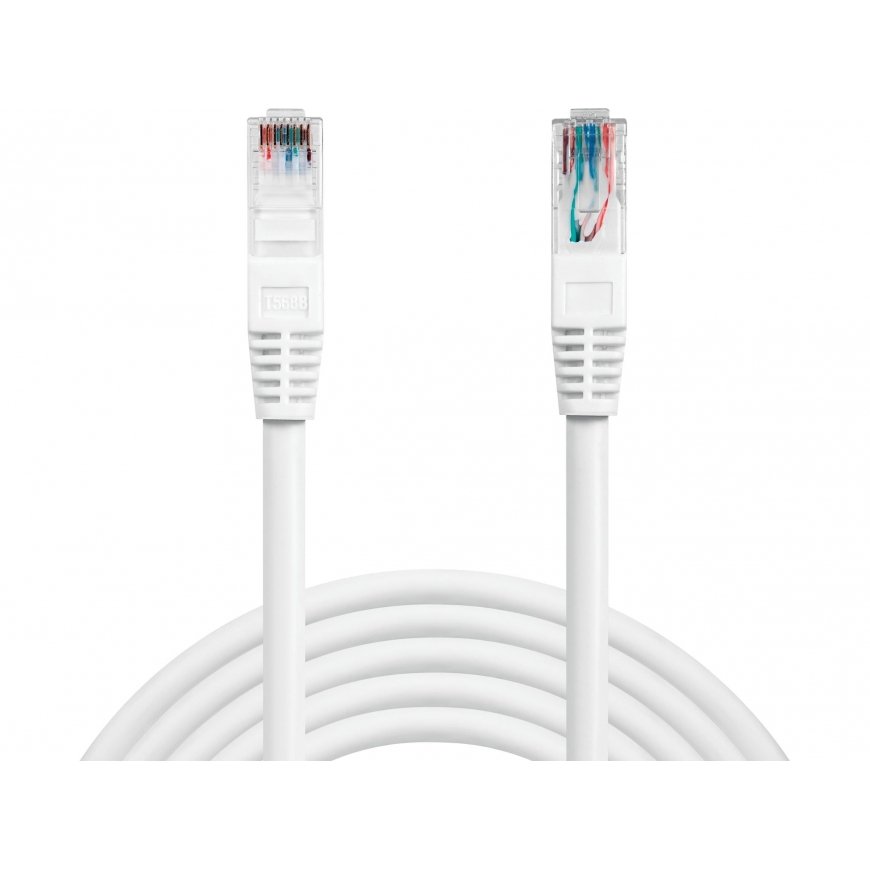 Sandberg 506-95 tīkla kabelis Balts 3 m Cat6 U/UTP (UTP)