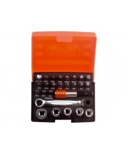Bahco 2058/S26 suktuvo antgalis 18 vnt
