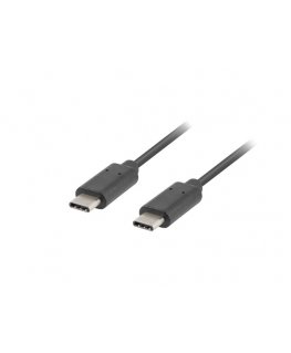 Lanberg CA-CMCM-10CU-0010-BK USB кабель 1 m USB 2.0 USB C Черный