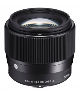 Sigma 56mm F1.4 DC DN MILC Teleobjektiivi Musta