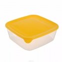 Food container square 0,8L Fresh&Go yellow Food container square 0,8L Fresh&Go yellow
