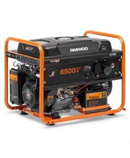 Daewoo GDA 7500E mootor-generaator 6500 W 30 l Bensiin Oranž, Must