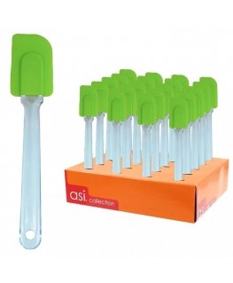 Silicone spatula green