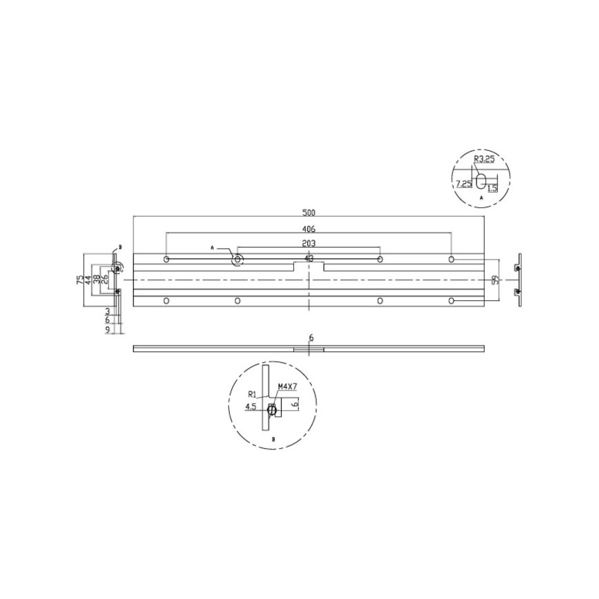 Multibrackets 2872 televizoriaus laikiklis 81,3 cm (32") Juoda – 2