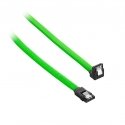 Cablemod CM-CAB-RSAT-N60KLG-R SATA kabelis 0,6 m Zaļš Cablemod CM-CAB-RSAT-N60KLG-R SATA kabelis 0,6 m Zaļš