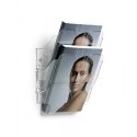 Durable FLEXIPLUS literature rack 2 shelves Transparent Durable FLEXIPLUS literature rack 2 shelves Transparent
