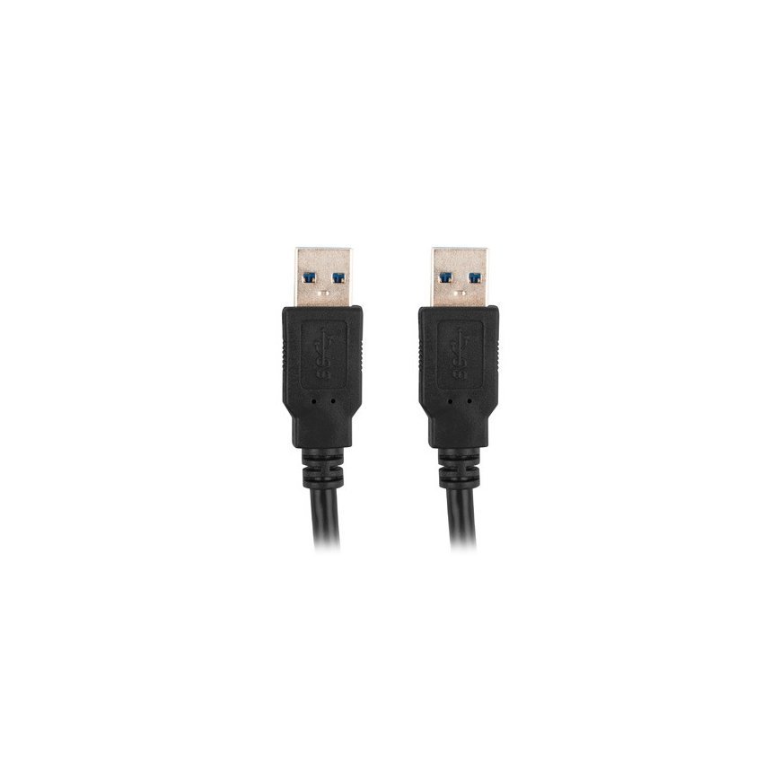Lanberg CA-USBA-30CU-0018-BK USB kabelis 1,8