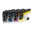 Brother LC424VAL tintes kārtridžs 4 pcs Oriģināls Melns, Tirkīzzils, Fuksīns, Dzeltens
