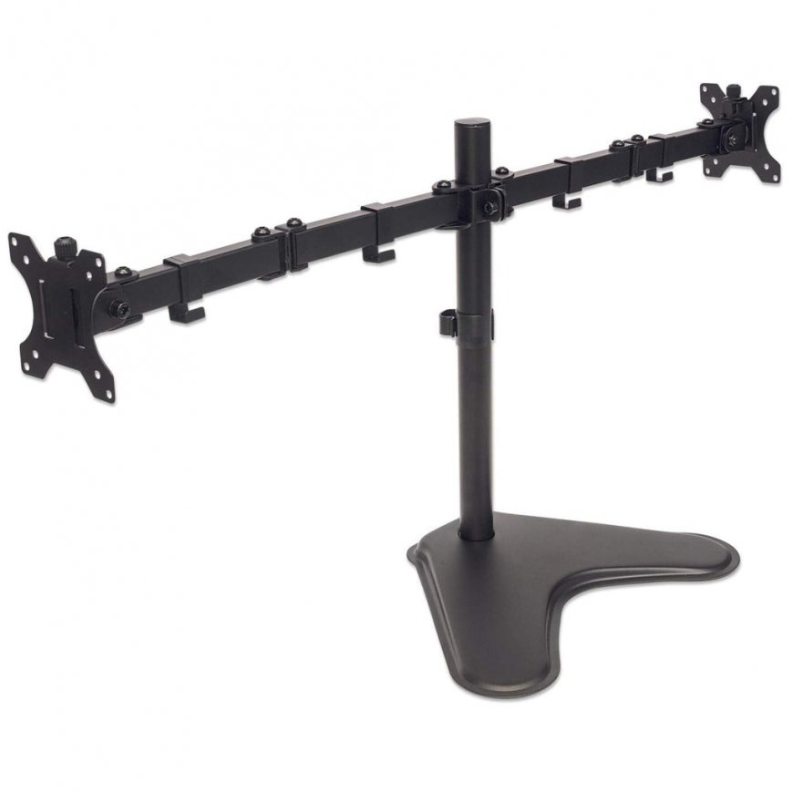 Manhattan 461559 monitori kinnitus ja alus 81,3 cm (32") Must Laud – 2