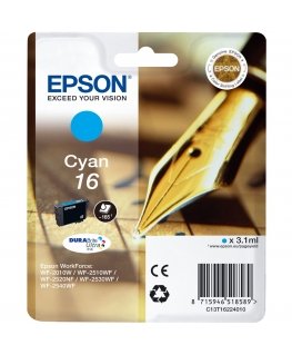 Epson Pen and crossword Singlepack Cyan 16 DURABrite Ultra Ink