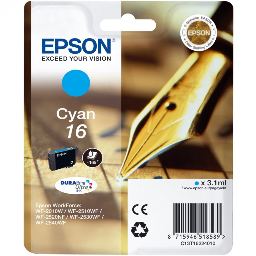 Epson Pen and crossword Singlepack Cyan