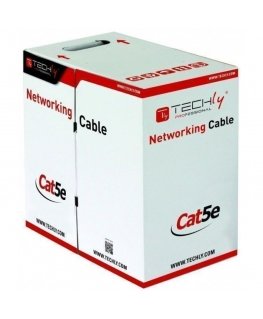 Techly ITP8-RIS-0305LO tinklo kabelis Juoda 305 m Cat5e F/UTP (FTP)