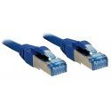 Lindy 5m Cat.6A S/FTP tinklo kabelis Mėlyna Cat6a S/FTP (S-STP)