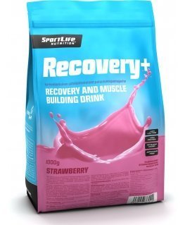 Sportlife Recovery + клубничный восстановительный напиток, 1 кг