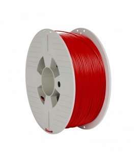 Verbatim 55320 3D printēšanas materiāls Polipienskābe (PLA) Sarkans 1 kg