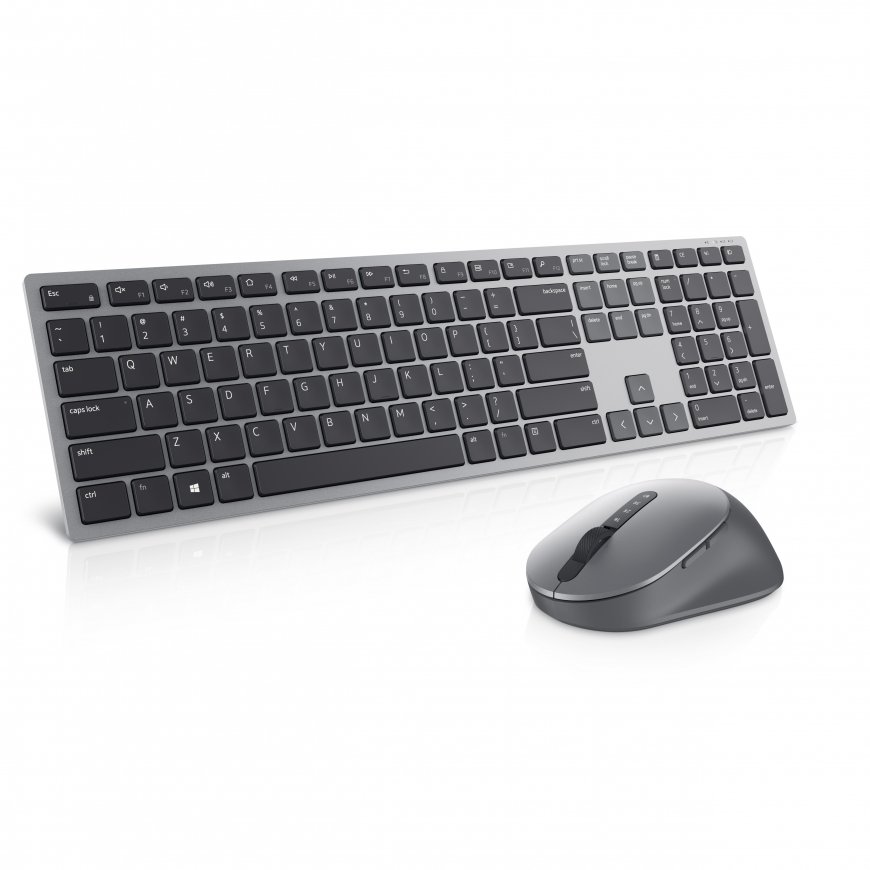 DELL KM7321W tastatūra Pele iekļauta RF bezvadu sakari + Bluetooth QWERTY Amerikāņu angļu valoda Pel – 5