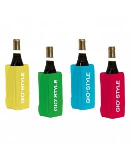 Wine bottle cooler Glacette Fun assorted, red|light blue|yellow|