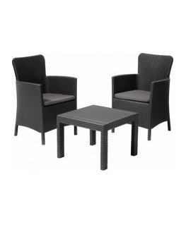 Garden furniture set Salvador Balcony Set grey