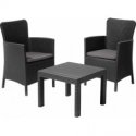 Garden furniture set Salvador Balcony Set grey Garden furniture set Salvador Balcony Set grey