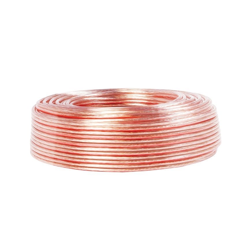 LogiLink CA1077 garso kabelis 50 m Permatomas – 2