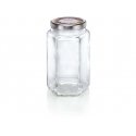 LEIFHEIT Hexagonal glass jar 1700ml LEIFHEIT Hexagonal glass jar 1700ml