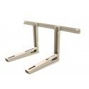 Air Conditioner Wall Mount Galvanized Steel Bracket up to 100kg Maclean