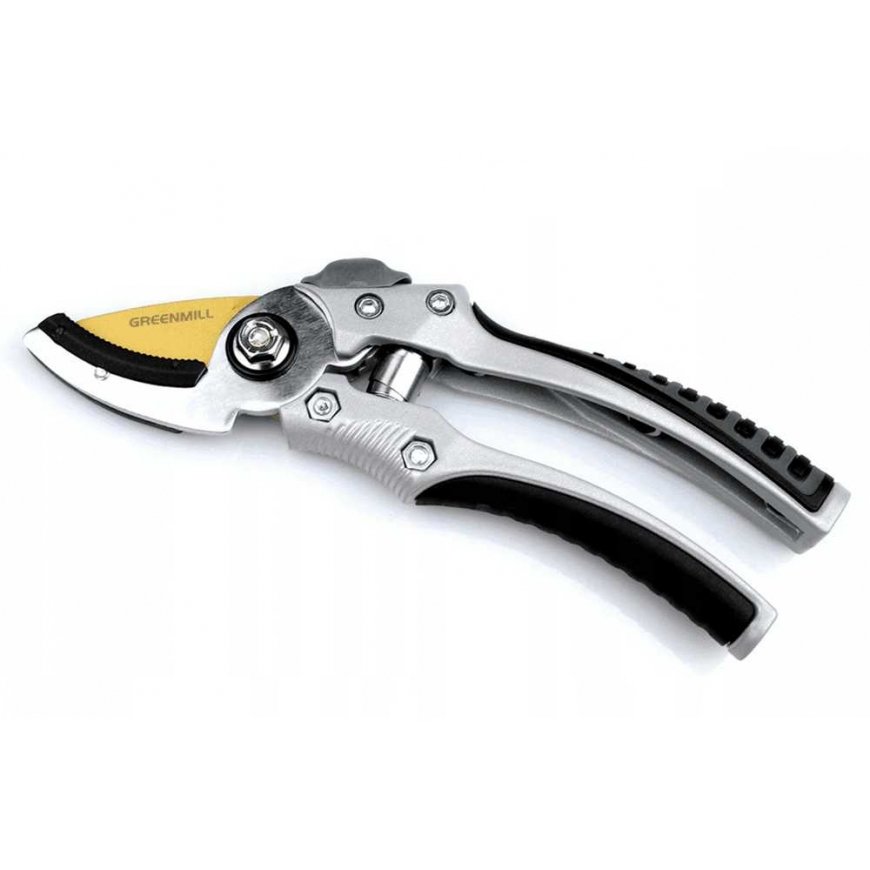 Greenmill Anvil pruning shears, titanium blade