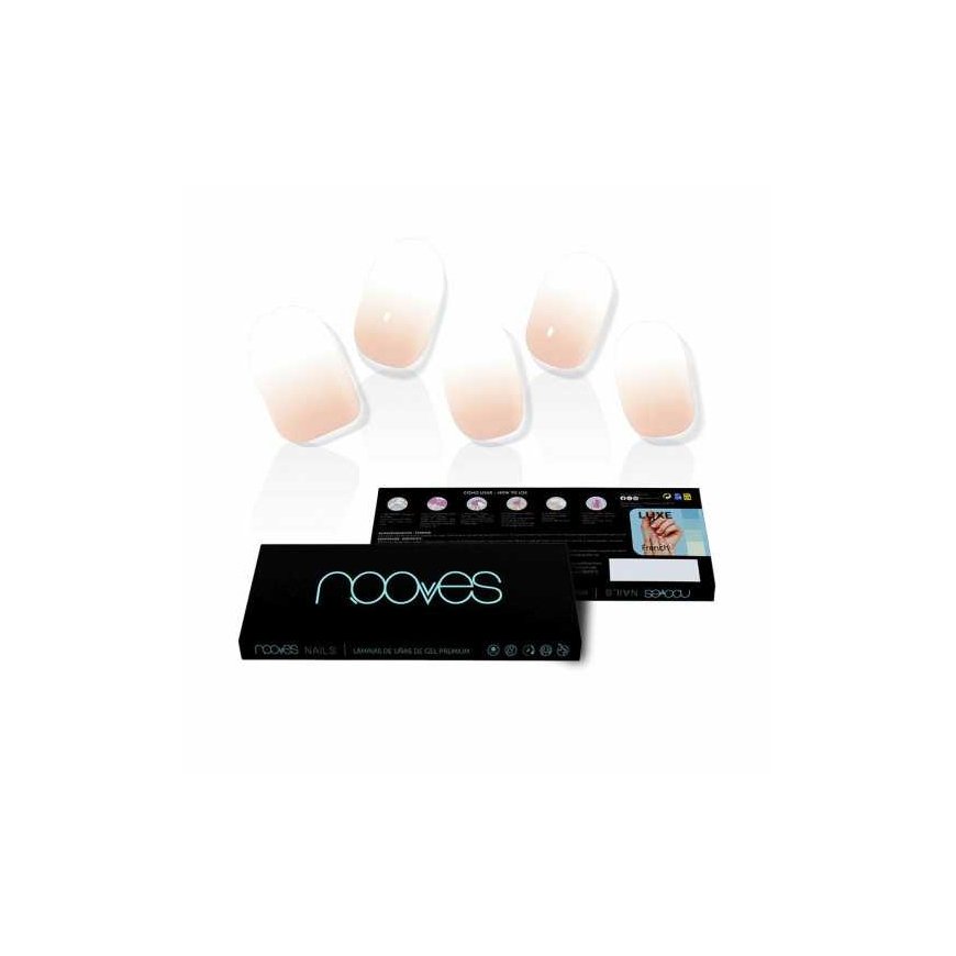 Nooves Nude Baby Boomer Premium Luxe Gradient klijuojami nagai 20 vnt – 2
