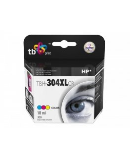 TB Print TBH-304XLCR rašalo kasetė 1 vnt Mėlyna, Violetinė, Geltona