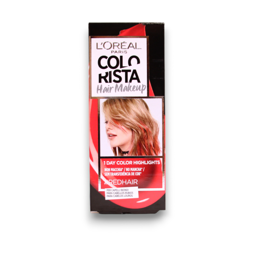 Loreal L'Oreal Paris, Colorista hair makeup, semi-permanent hair dye, REDHAIR, 30 ml for women – 2