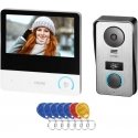 Orno CETI Full HD Single Family Video Intercom Kit 4 Wire 7 Inch Touch Screen Full HD RFID Orno CETI Full HD Single Family Video Intercom Kit 4 Wire 7 Inch Touch Screen Full HD RFID