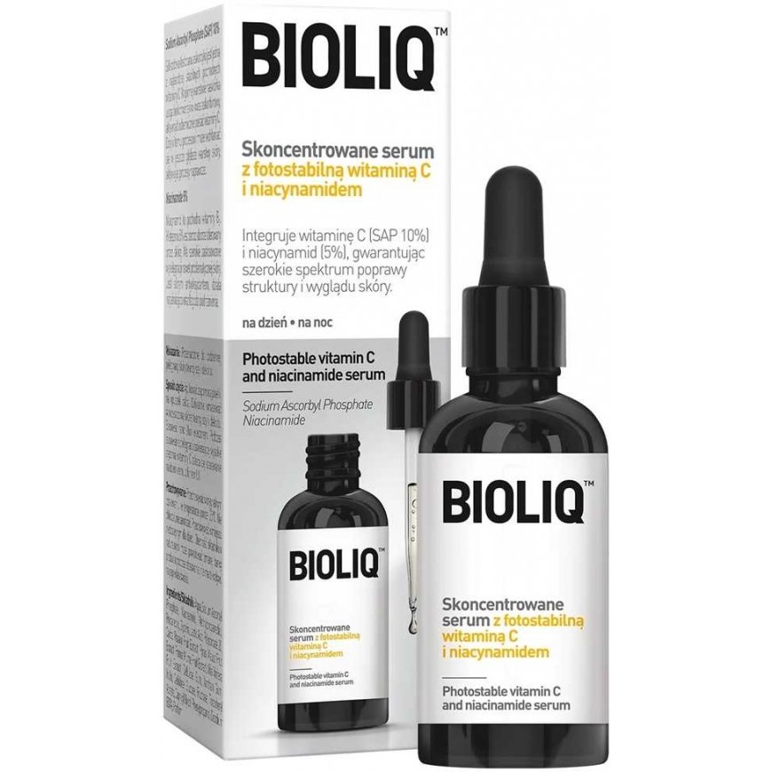 Bioliq Pro koncentruotas serumas su fotostabiliu vitaminu C ir niacinamidu 20ml – 2
