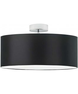 Orno ROLLO pendant lamp, power max. 1x60W, black, short