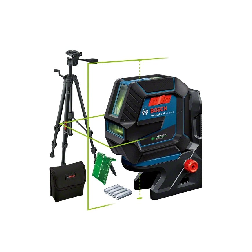 Bosch GCL 2-50 G Professional Линейный/точечный уровень 15 m