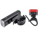 Lighting set ProX Aero III 400Lm + Apus 40Lm USB Lighting set ProX Aero III 400Lm + Apus 40Lm USB