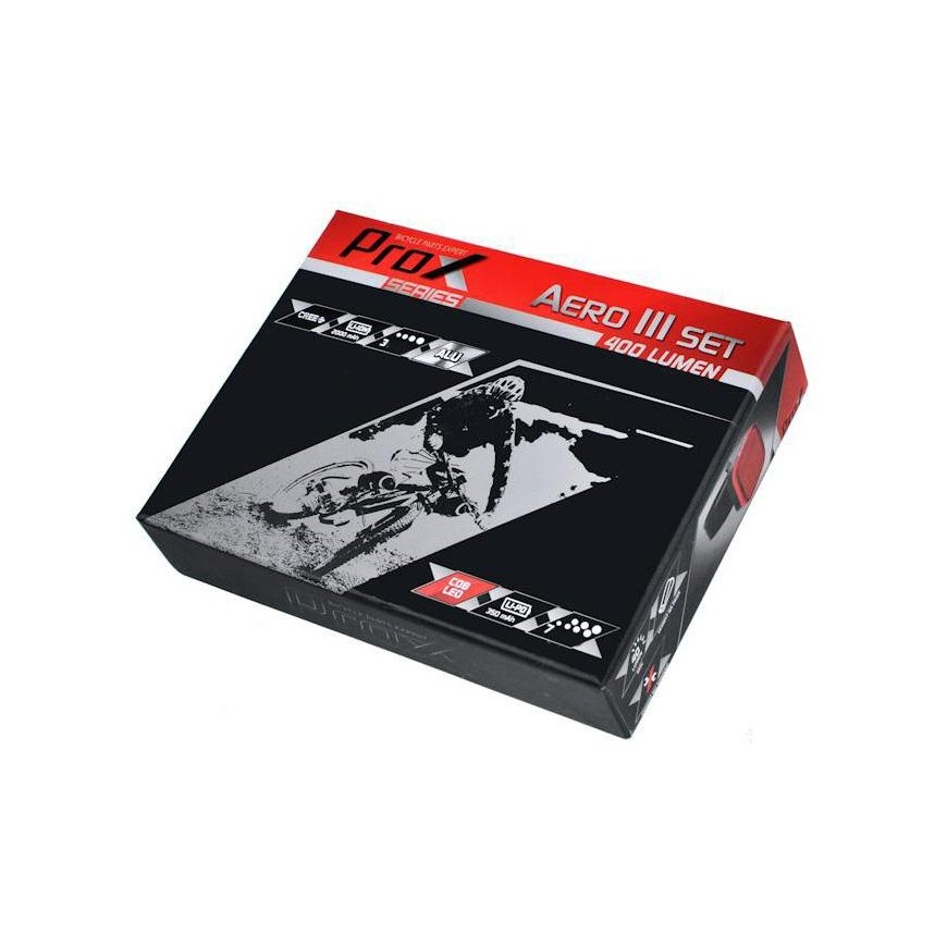 Lighting set ProX Aero III 400Lm + Apus 40Lm USB – 4