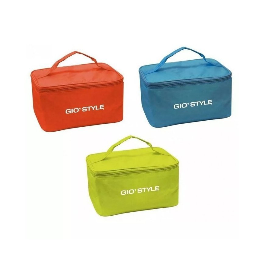 Fiesta Lunch Bag assorted, orange|light blue|green