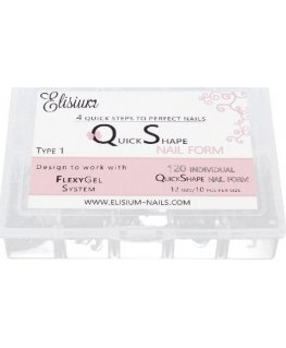 Elisium Shape Nail Form Type1 for nail extensions 120 pcs.