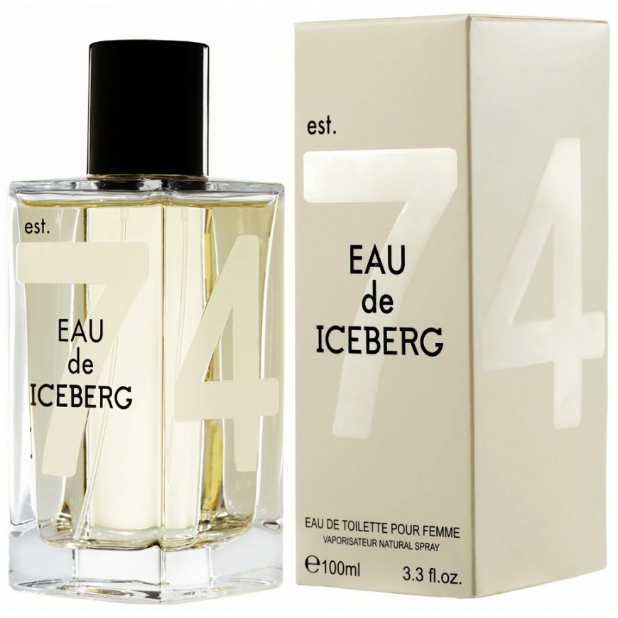 Iceberg, Eau de Iceberg 74, Eau De Toilette, For Women, 100 ml – 2