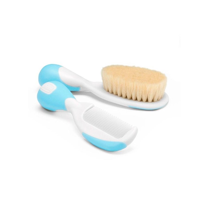 Chicco Mėlyna Natural Hair and Šukos 1U